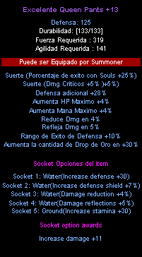 Best 2 set option choose for dl mu online